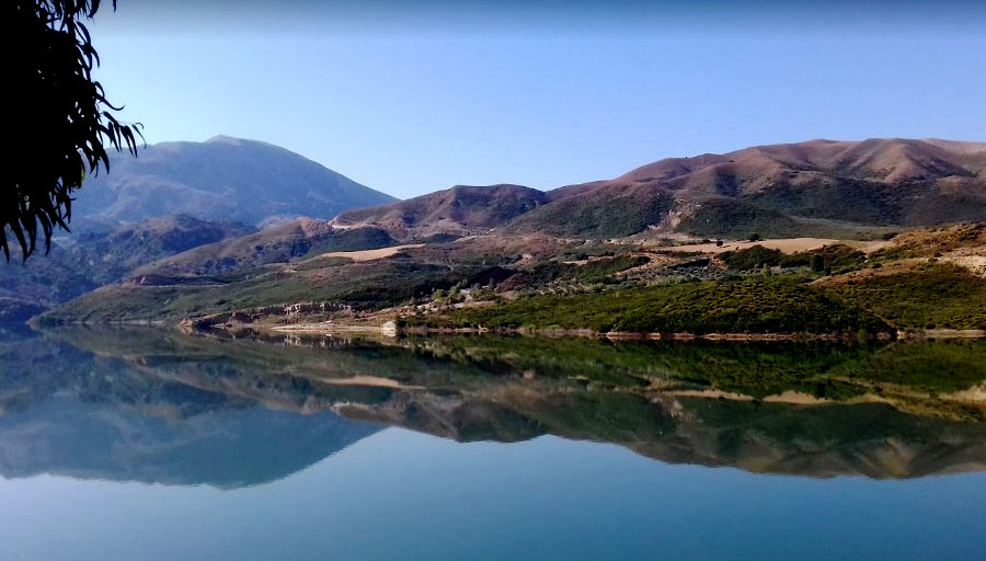 Lake Potamon Dam Λίμνη στους Ποταμούς Αμαρίου Ρέθυμνο
